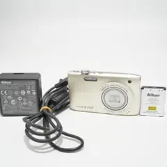 動作確認/付属品揃] Nikon COOLPIX S3500 SDカードおまけ - メルカリ