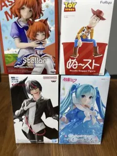 フィギュア 4種セット まとめ売りのサムネイル