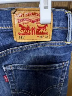 Levi's 511 ストレートデニム W28 L32