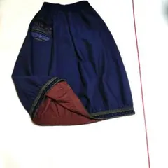 エムアンドキョウコ コットン100%リバーシブルスカート