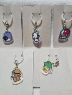 サンリオ　アクリルチャームクリームinスナックvol2　5点セット