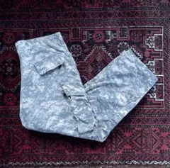 米軍実物 ミリタリー ダブルニー カーゴパンツ 迷彩 デジカモ L/Sのサムネイル