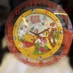 Disney Winnie the Pooh 掛け時計 楕円形 - メルカリ