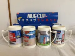 コカコーラ ノベルティ 鈴木英人 イラスト入り　マグカップ　非売品 昭和レトロのサムネイル