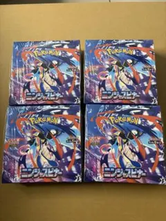 ニンジャスピナー シュリンク付き 4BOX ポケモンカードゲーム - メルカリ