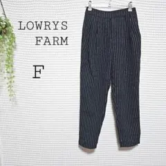 ☆ LOWRYS FARM (F) ストライプ タック テーパード パンツのサムネイル