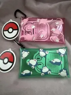 【完売品★新品】ヤドン、カビゴンクリアマルチケース S ポケットモンスターのサムネイル