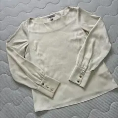 H&M アイボリー 長袖ブラウス EUR 32 / UK 4