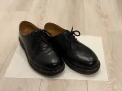 Dr. Martens ブラックレースアップシューズ　3ホール　25cm