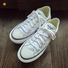 69 美品 韓国コンバース オールスター ソウル リフトダブル 白 厚底