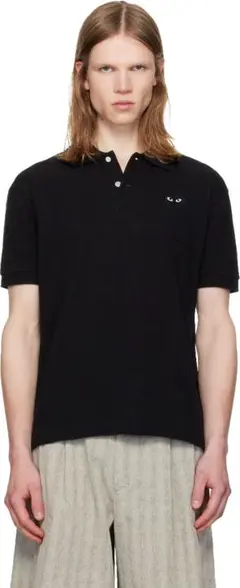 PLAY COMME des GARCONS ポロシャツ ブラック Sのサムネイル
