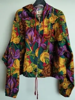 【美品】Creation Cube　フード付きジップアップジャンパー