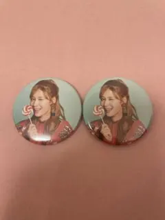 TWICE Candy Pop サナ 缶バッジ 2つセット キャンディーポップ