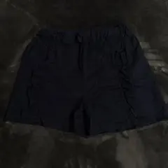 美品 お買い得　ネイビー フリル付き 半ズボン 女の子　130サイズ　中古品