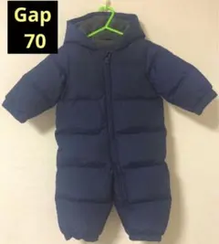 【 美品 】Baby Gap ギャップ ジャンプスーツ ダウン アウター 70