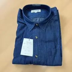 未使用　RALPH ETON ダークブルー 長袖シャツ LLのサムネイル