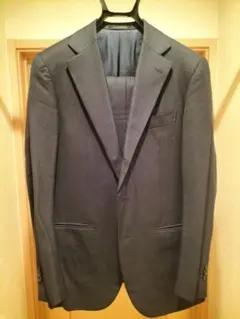 グリーンレーベルリラクシング　セットアップ　スーツネイビー【上46下84】