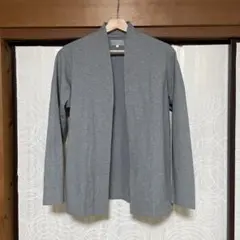 ABAHOUSE グレー　薄手カーディガン　46のサムネイル