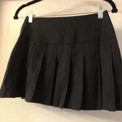【nugu】ストライプミニスカート
