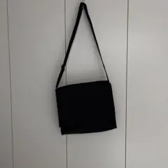 GAP 黒のシンプルショルダーバッグ