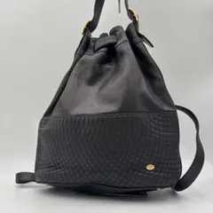 BALLY バリー ヴィンテージ 2way リュック ハンドバッグ ブラックのサムネイル