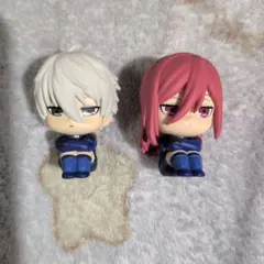 『ブルーロック』キャラクター凪誠士郎、切豹馬のフィギュアです。