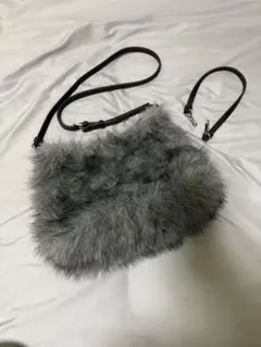 FRAY I.D ファーショルダーバッグ ブラウンのサムネイル