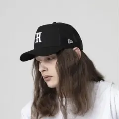 ロンハーマン　New Era 9FIFTY ブラックキャップ ロンハーマン ニューエラ ron herman new era 9Fifty 黒 - メルカリ