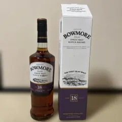 ボウモア18年 箱付【希少な旧ラベル700ml】 輸入者サントリー正規品のサムネイル