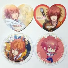 | スタジオカバナ』8巻発売記念Gratte 4種セット コースター アニメイトカフェ クレパラ アルバロ ワンド Gratte 株式会社アニメイト | その他
