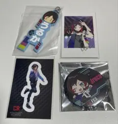 CR うるか Crazyraccoon CRフェス チェキ 缶バッチ