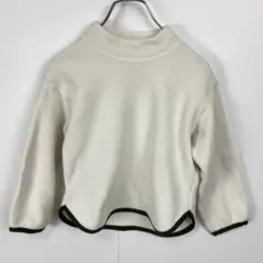 訳有 UNIQLO ホワイトマウンテニアリング フリースモックネックプルオーバー