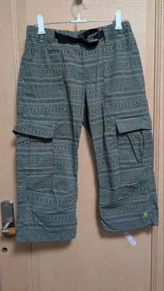 Columbia 幾何学模様 トレッキングパンツ　七分丈