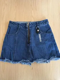 Ziddy デニム ショートパンツ キュロット