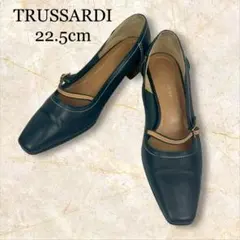 TRUSSARDI トラサルディ ストラップパンプス 日本製 22.5