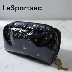 星の王子様レスポートサックポーチ　ブルー　エナメルのサムネイル