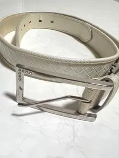 ゴルフベルト シルバーバックル