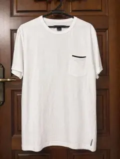 FRENCH CONNECTION 白 ポケットTシャツ L 新品タグ付き シミのサムネイル
