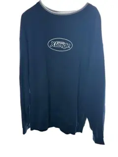 XLARGE ネイビー スウェットシャツ XL ストリート　メンズ、レディース
