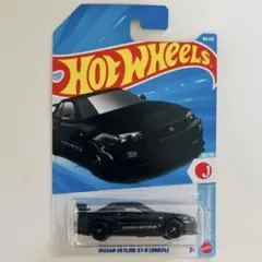 日本未発売 ホットウィール ニッサン スカイライン GT-R R34 ブラック