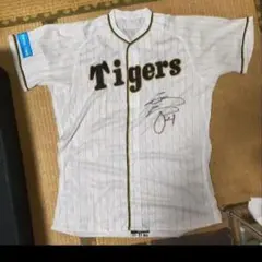 サイン前後2カ所入り】阪神タイガース 佐藤輝明選手 ユニフォーム SS