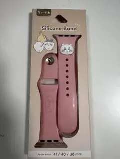 Apple Watch ちいかわ シリコンバンド ピンク 41/40/38 mm