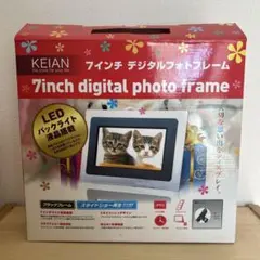 7インチ液晶デジタルフォトフレーム DS-DA720WH - メルカリ
