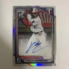 topps KAELEN CULPEPPER auto 463/499