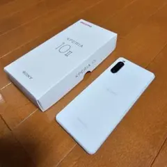 Sony Xperia 10 II ホワイト docomo 本体 フィルム付き