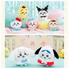 全7種 コンプセット ちいかわ サンリオ ぷちミニマスコット フード