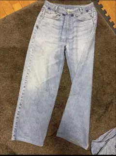 リーバイスデニム550 W42L30 ライトブルー