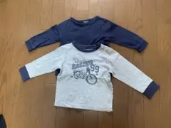 長袖Tシャツ　２枚セット　90cm