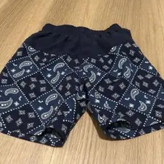 水着　ペイズリー　柄　ネイビー　男の子　水泳　プール　110