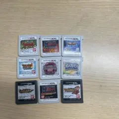 ニンテンドー3DS ゲームソフト 9本セット